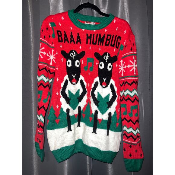 Ugly Christmas Sweater Sweaters - Ugly Christmas Sweater Xmas Size Small